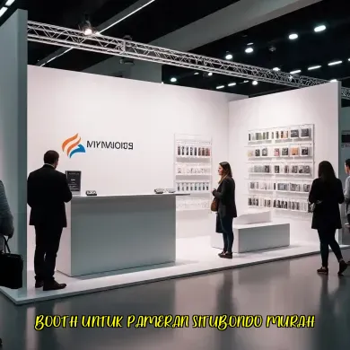 booth untuk pameran situbondo murah